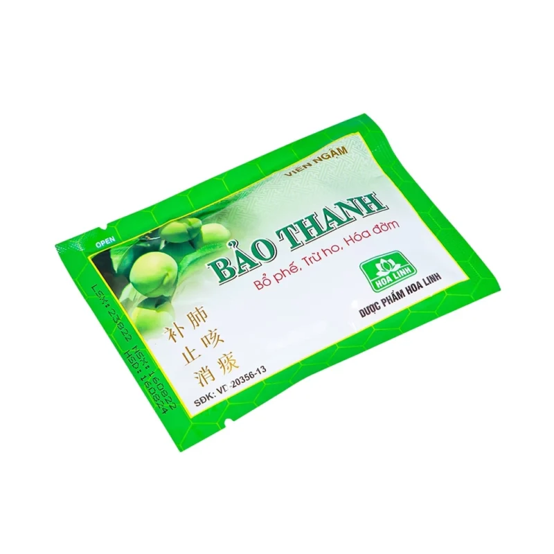 Viên ngậm Bảo Thanh – Bổ phế, trừ ho, hóa đờm