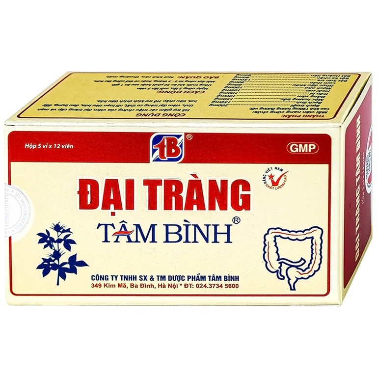 Viên uống Đại Tràng Tâm Bình – Hộp 60 viên