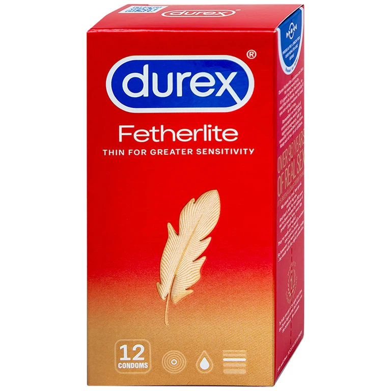 Bao cao su Durex fetherlite Ultima – Hộp 12 cái