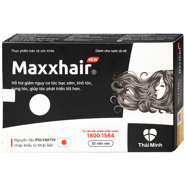 Viên uống Maxxhair – Hộp 30 viên