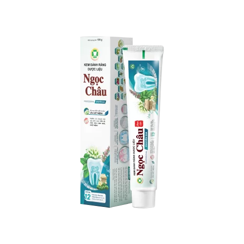 Kem đánh răng dược liệu Ngọc Châu Chuyên Gia – Tuýp 125g