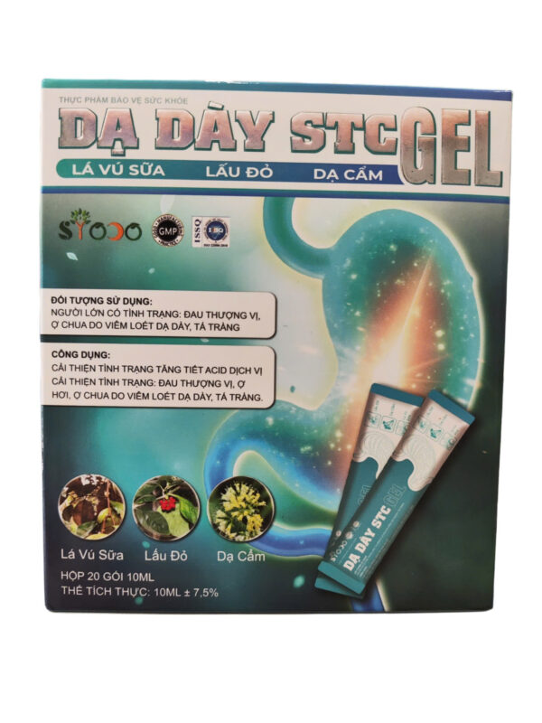 Gel dạ dày STC – Hộp 20 gói x 10ml