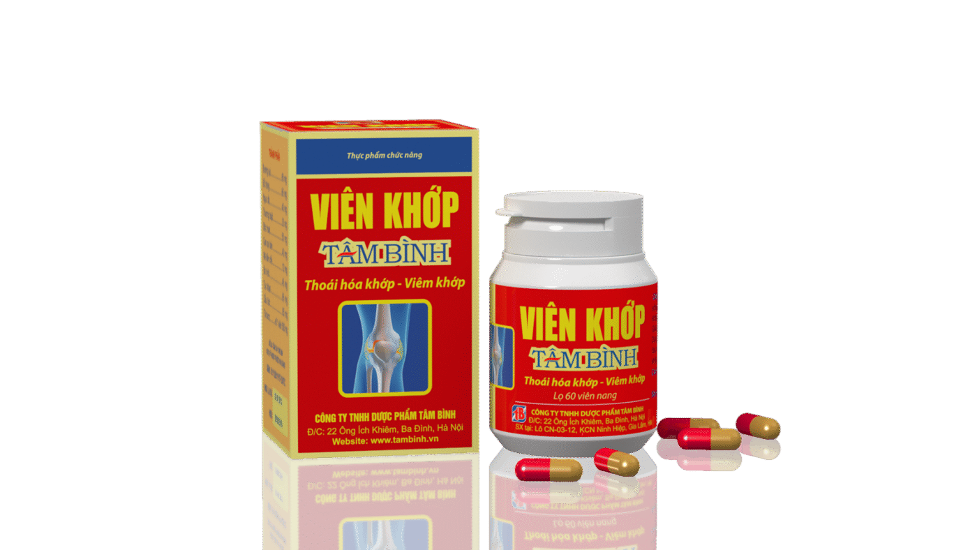 Viên uống Viên Khớp Tâm Bình – Lọ 60 viên