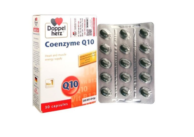 Viên uống Coenzyme Q10 – Hộp 30 viên