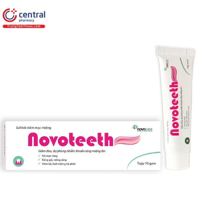 Gel bôi niêm mạc miệng Novoteeth – Tuýp 10g