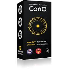 Bao cao su ConQ Khác biệt/Cảm xúc mới – Hộp 12 cái