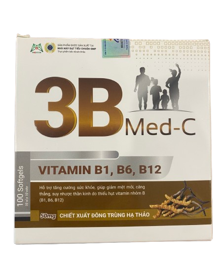 Viên uống 3B Med-C – Hộp 100 viên
