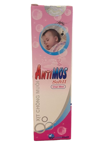 Tinh dầu Anti Mos Soft II hồng – Chai 30ml