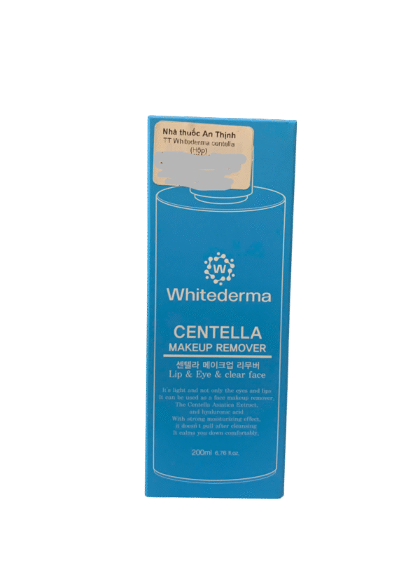 Tẩy trang Whitederma Centella – Chai 200ml