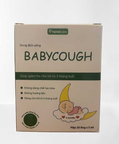 Dung dịch uống Babycough – Hộp 20 ống