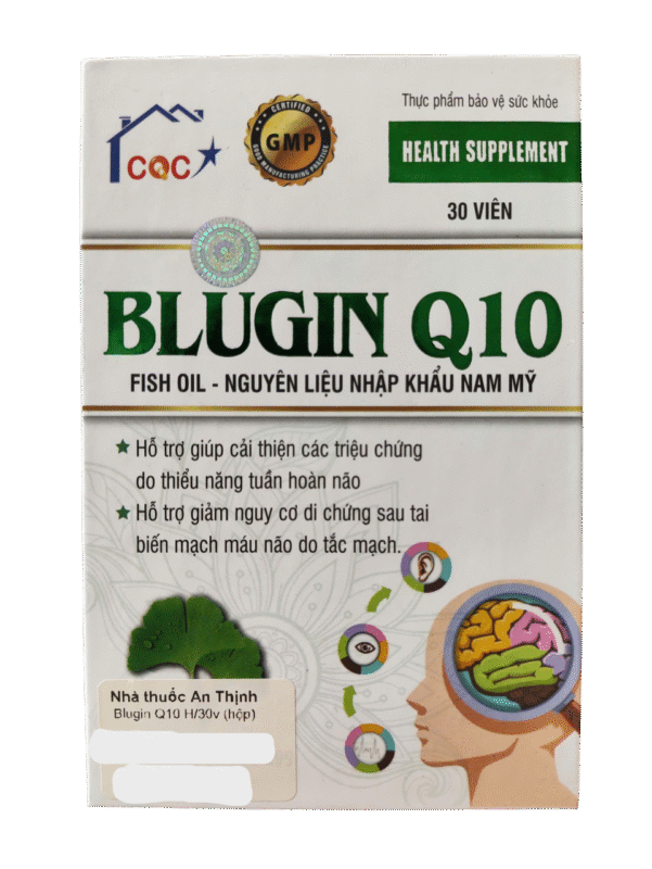 Viên uống Blugin Q10 Hộp 30 viên