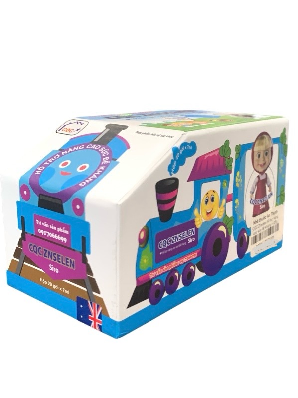 Siro CQC ZNSELEN – Hộp 20 gói