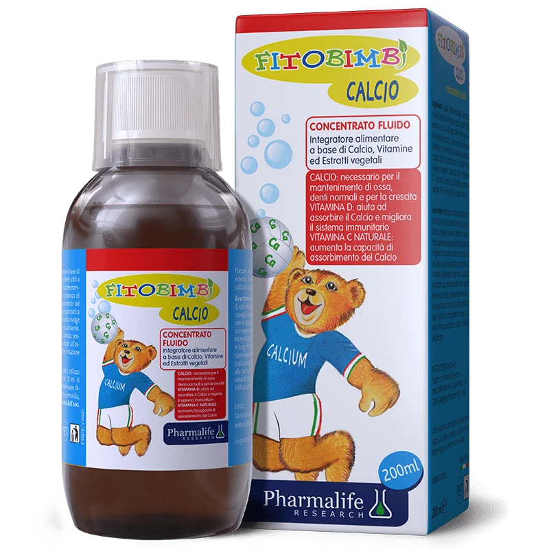 Thực phẩm bảo vệ sức khỏe Fitobimbi Calcio – Lọ 200ml