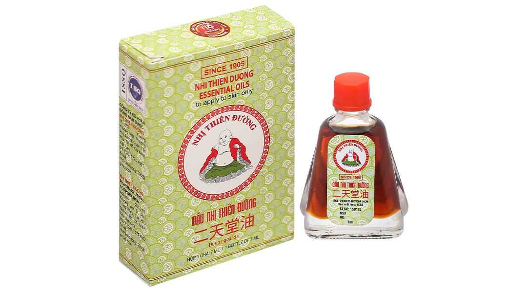 Dầu Nhị Thiên Đường – Hộp 1 chai 7 ml