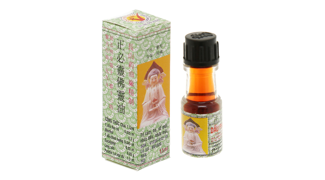 Dầu Phật Linh Trường Sơn – Hộp 1 chai 1.5 ml