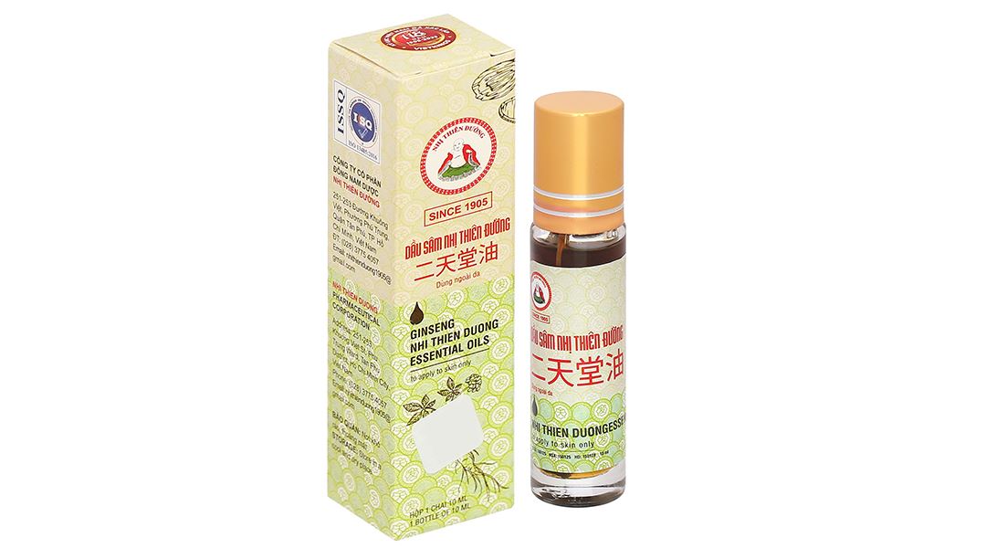 Dầu sâm nhị thiên đường – Chai 10ml